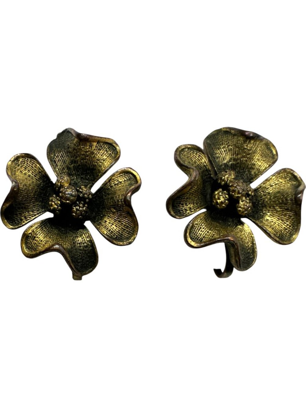 Four Leaf Clover Clip-on Earrings